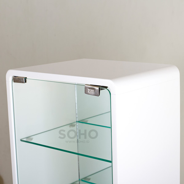 Lemari Pajangan - Mini Showcase Ivory