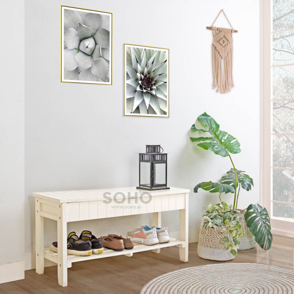 Rak Sepatu - Bench Storage