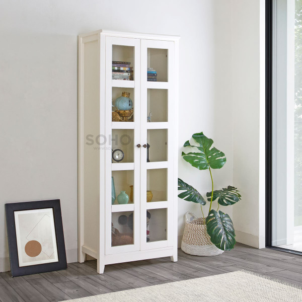 Rak Buku - Alysa Glass Door