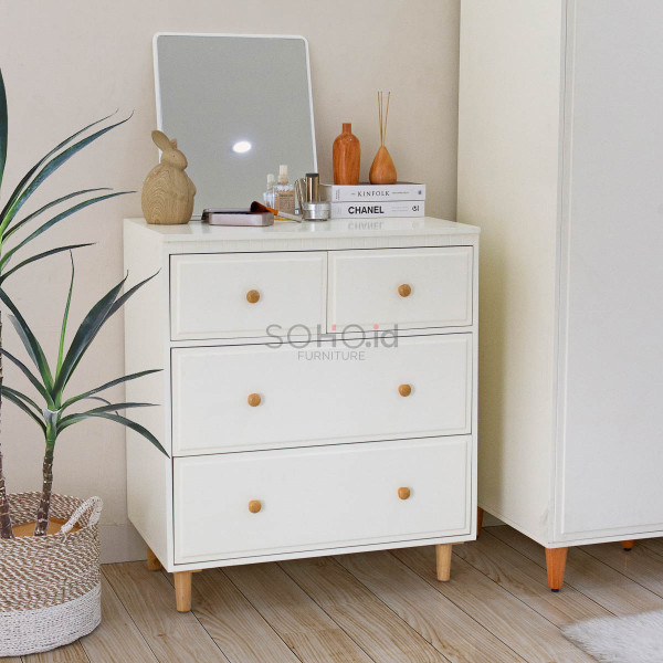 Lemari Laci - Ellis 4 Drawers