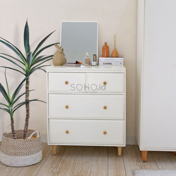 Lemari Laci - Ellis 4 Drawers