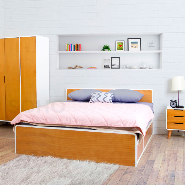 Tempat Tidur Laci - Helsinky Bed Two Tone
