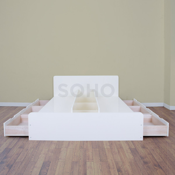 Tempat Tidur Laci - Helsinky Bed Ivory