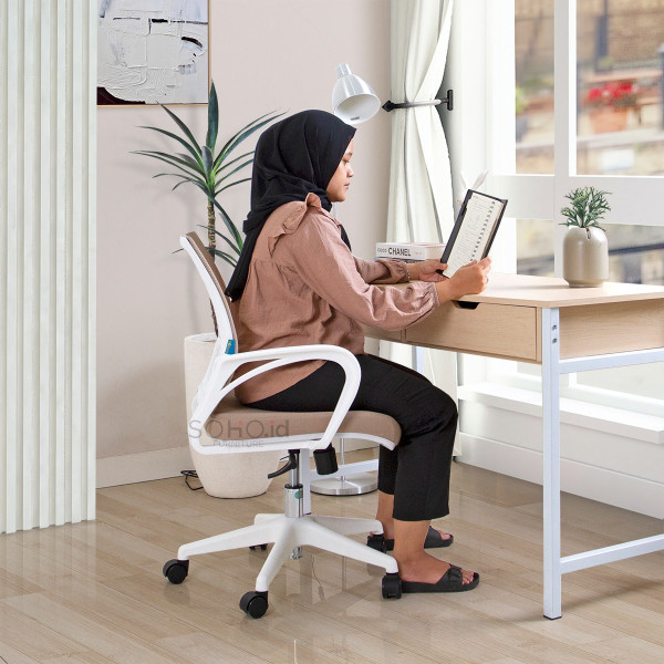 Kursi Kantor SOHO - Decco Libera 1 Beige