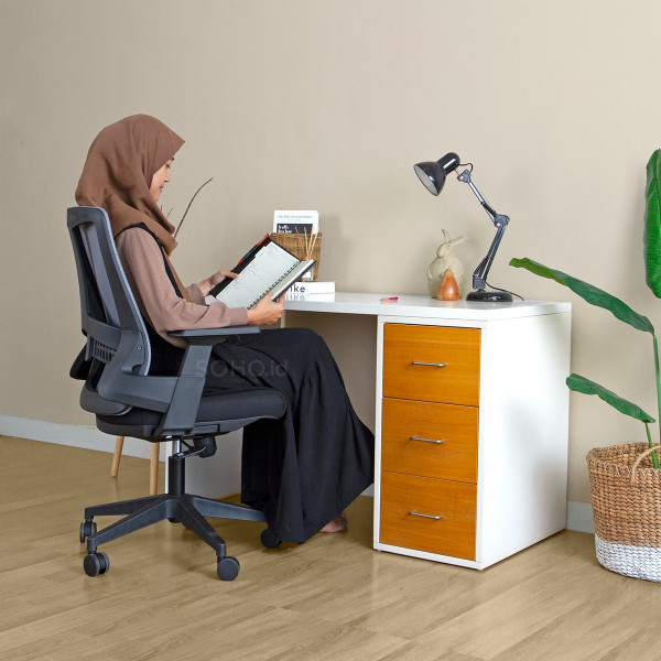 Kursi Kantor SOHO - Ahsoka EC Grey Black