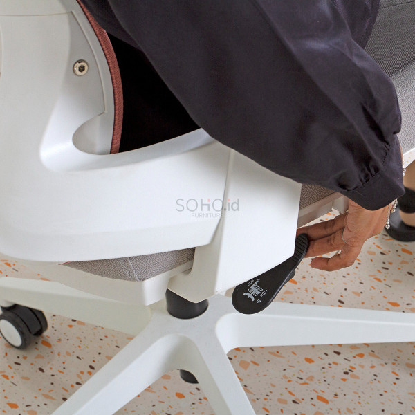 Kursi Kantor SOHO - Ahsoka PC Pink Grey