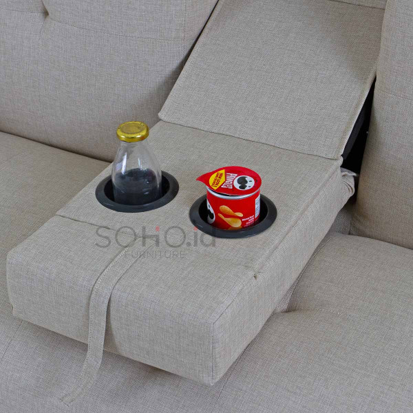 Sofa - New Mulan Sofa Bed Cream