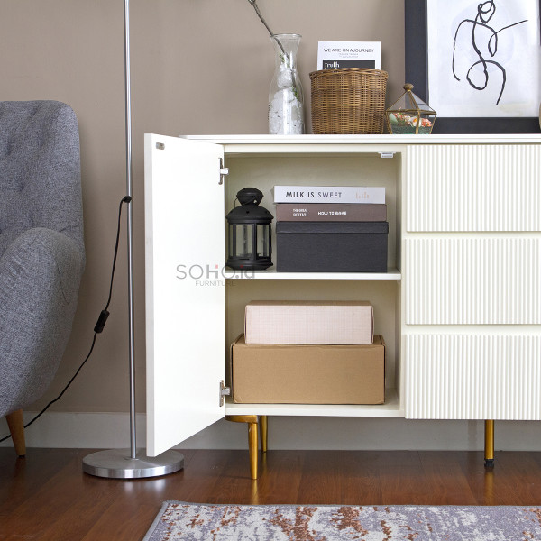 Kabinet - Rhea Sideboard Ivory