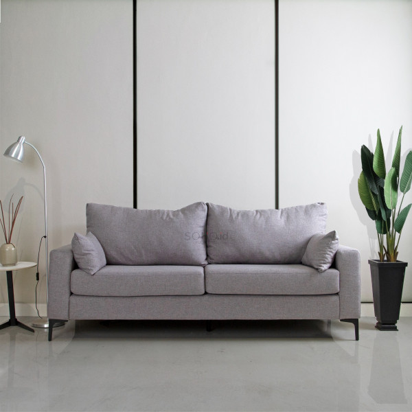 Sofa - Kana 3 Seater Mid Grey