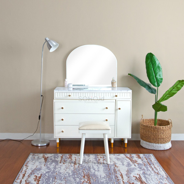 Meja Rias Top Marble