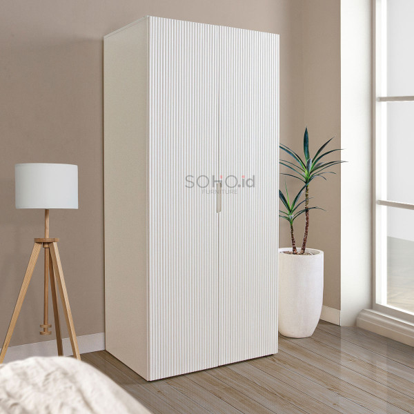 Lemari Pakaian - Emily Wardrobe 2 Pintu