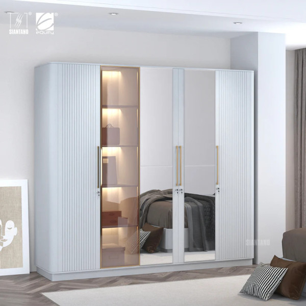 Lemari Pakaian - Aurora Wardrobe 5D SW