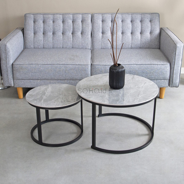 Meja Tamu - Alison Coffee Table Black