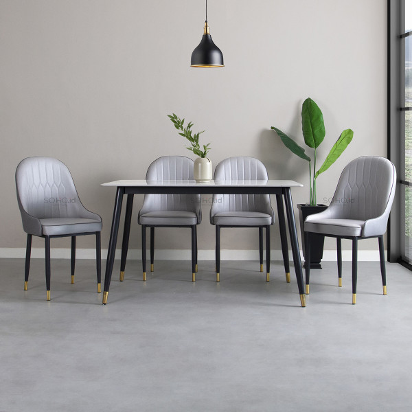 Meja Makan - Lexy Dining Table Set