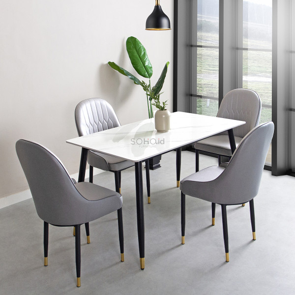Meja Makan - Lexy Dining Table Set