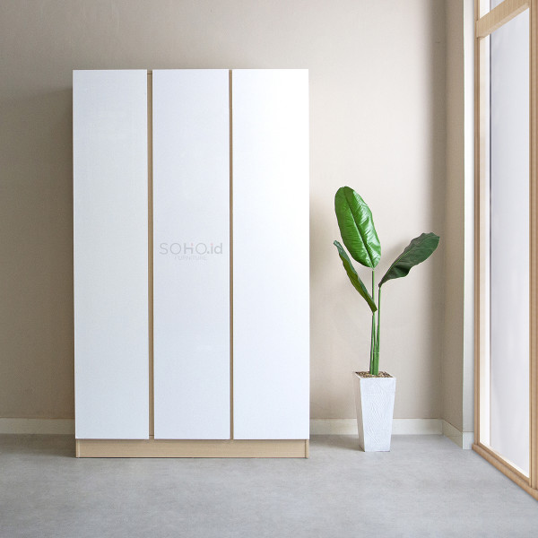 Lemari Pakaian - Rose Wardrobe 3 Pintu