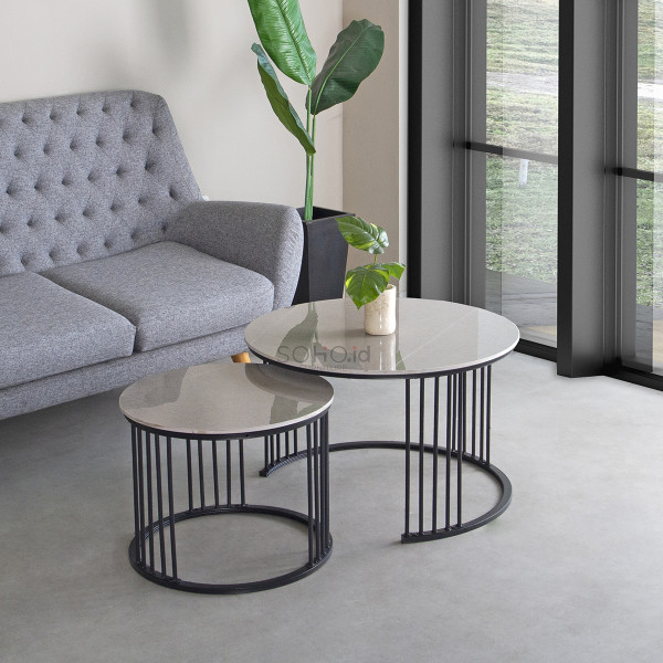 Meja Tamu - Aries Coffee Table Black