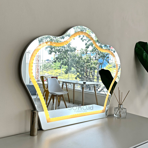 Meja Rias - Desi Dressing Table with LED
