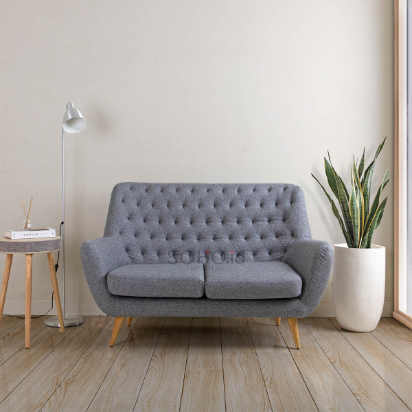 Sofa - Sofa Oslo 2 Seater Grey
