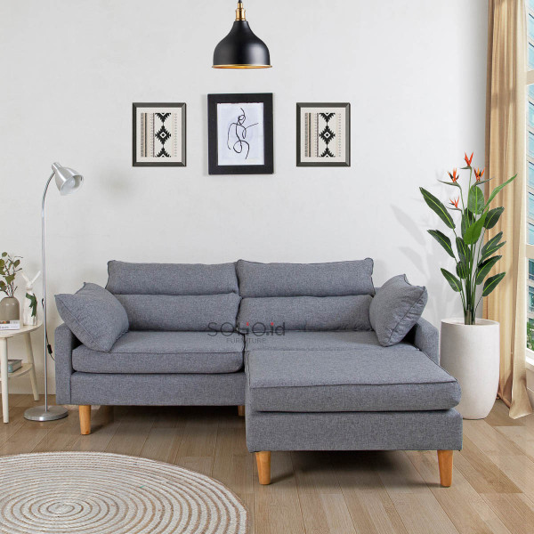 Sofa - Sofa L Charlie Grey