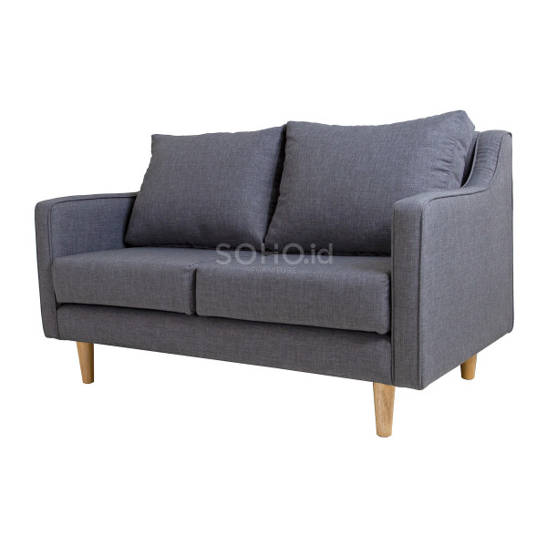 Sofa - Sofa Melinda 2 Seater Grey