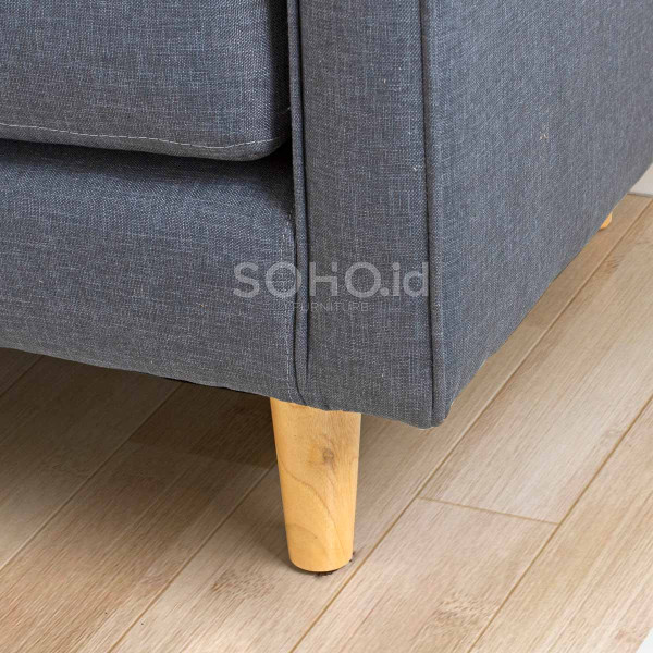 Sofa - Sofa Melinda 2 Seater Grey