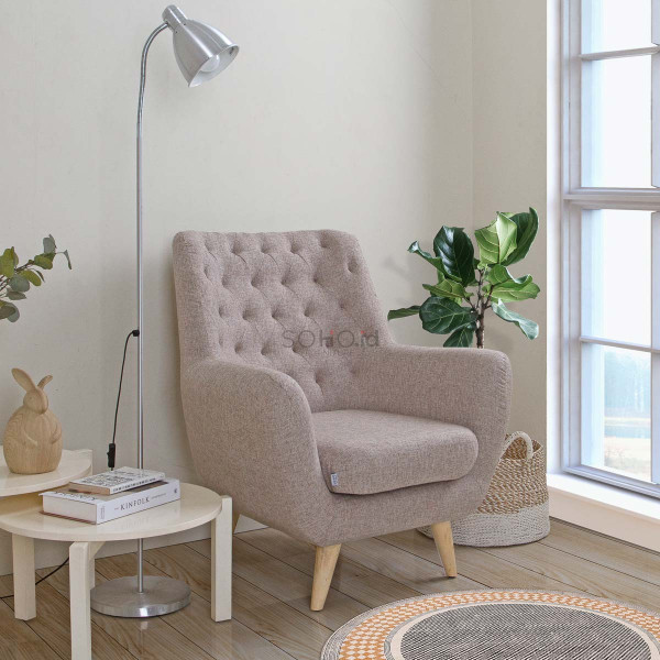 Sofa - Sofa Oslo 1 Seater Brown