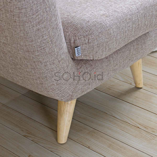 Sofa - Sofa Oslo 1 Seater Brown