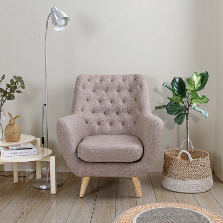 Sofa - Sofa Oslo 1 Seater Brown