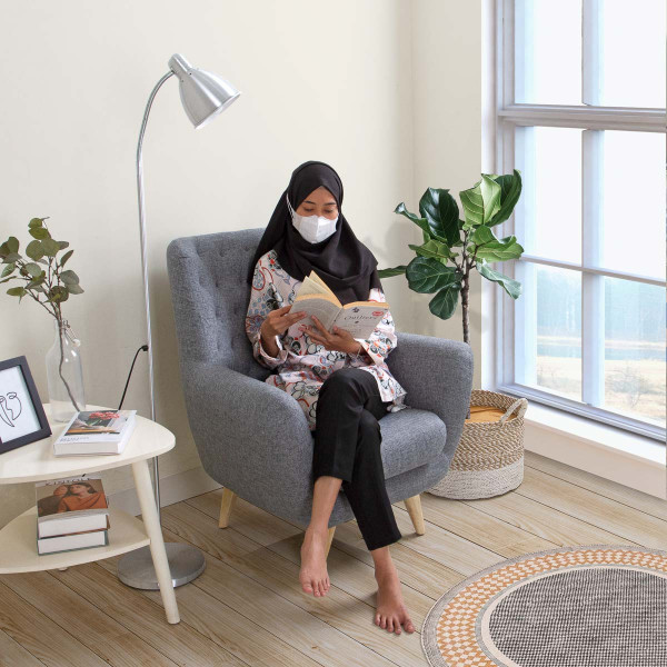 Sofa - Sofa Oslo 1 Seater Grey